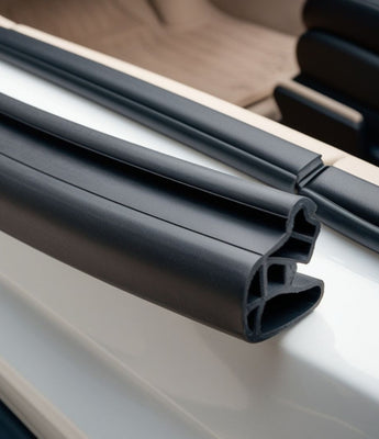 Application-engineered elastomer sealing profile extruded for automotive doors and windows, delivering reliable fit, weather resistance and long-term durability