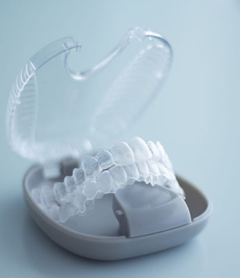 Transparent polymer dental aligner component engineered for precision fit, flexibility and consistent performance in medical and healthcare applications.